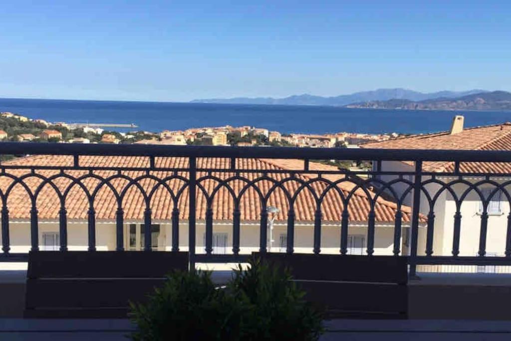 Appart Avec Terrasse Vue Sur Mer Exceptionnelle LʼÎle-Rousse Kültér fotó